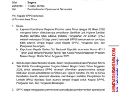 Mendadak Disetop BGN! Puluhan SPPG di Sampang Mandek, Program Makan Bergizi Gratis Tersendat