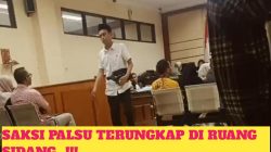 Terkuak di Persidangan! Dugaan Saksi Palsu Warnai Sidang Korupsi Lapen Dana PEN Sampang