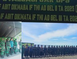 Ratusan Prajurit Infanteri TNI AD Resmi Dibaret di Bitung, Penutupan Latihan Yudha Wastu Pramuka Berlangsung Khidmat