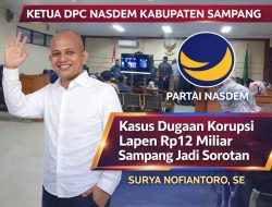 Ucapan Tak Sejalan Fakta? Ketua NasDem Sampang Dituding Plin-Plan