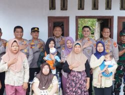 Wakapolda Jabar Didampingi Kapolres Indramayu Cek Langsung Program Rutilahu di Losarang