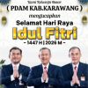 Sambut Idul Fitri 1447 H, PDAM Karawang Sampaikan Ucapan Selamat kepada Masyarakat