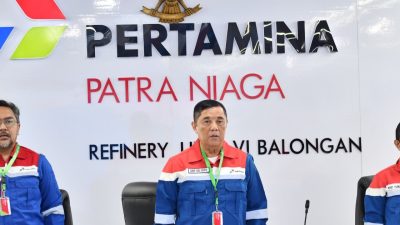 Komut Pertamina Patra Niaga Tinjau Kesiapan Satgas Ramadan dan Idul Fitri 2026 di Kilang Balongan