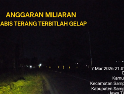 Anggaran Miliaran Digelontorkan, Jalan Tetap Gelap, Ada Apa dengan Dishub?