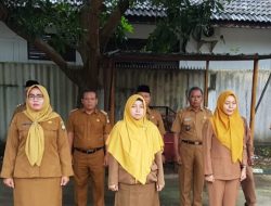 Anggota Koramil 1602/Sindang Hadiri Apel Koordinasi Tingkat Kecamatan Sindang