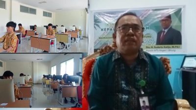 274 Siswa MTs Negeri 1 Bitung Ikuti TKA dalam Tiga Gelombang