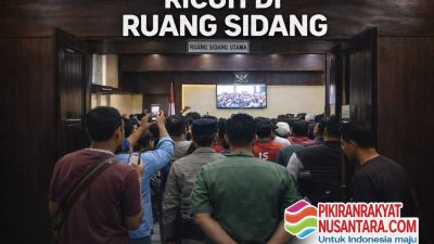 Demo LBH Madas Sedarah Berujung Ricuh di Dalam Ruang Persidangan Sampang