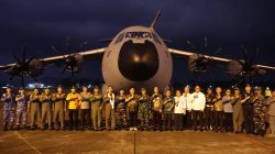 Airbus A400M Mendarat Perdana di Lanud Sam Ratulangi, Perkuat Modernisasi TNI AU