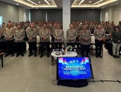 Wakapolda Sulut Buka Rakerwas Itwasda Polda Sulut 2026, Ditpolairud Siap Dukung Pengawasan Internal