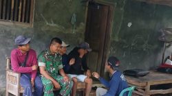Babinsa Koramil 1605/Sukagumiwang Ajak Warga Gedangan Tingkatkan Siskamling Lewat Komsos
