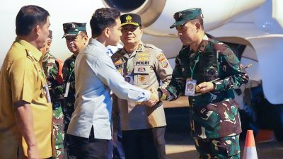 Wapres Gibran Tiba di Sulut Usai Gempa 7,6 M, Pengamanan VVIP Diperketat Total di Bandara Sam Ratulangi