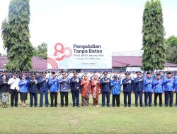 HUT ke-80 TNI AU di Lanud Sam Ratulangi Berlangsung Khidmat, Tegaskan Komitmen Jaga Kedaulatan Dirgantara NKRI