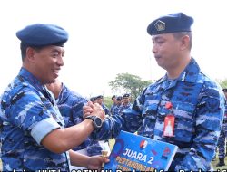Tutup Semarak HUT ke-80 TNI AU, Danlanud Sam Ratulangi Serahkan Penghargaan Lomba Antar Satker Penuh Sportivitas