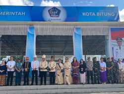 Kapolres Bitung Tegaskan Dukungan Pendidikan Berkualitas dan Otonomi Daerah dalam Upacara Hardiknas 2026