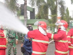 Kodim 0616/Indramayu dan Damkar Gelar Latihan Bersama, Perkuat Sinergitas Penanggulangan Kebakaran