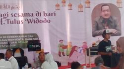 Ribuan Warga 4 Desa di Telukjambe dan Ciampel Terima Sembako Gratis, H. Tulus Widodo Rayakan Ultah ke-58 dengan Aksi Sosial