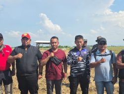 Koperasi BBS dan TNI AL Dorong Ketahanan Pangan Lewat Penanaman Kedelai di Indramayu