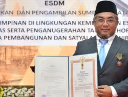 Cecep Supriyatna Raih Satyalancana Pembangunan dari Presiden RI