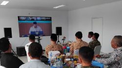Dandim 0616/Indramayu Bersama Forkopimda Ikuti Peresmian 1.061 Gerai KDKMP oleh Presiden RI