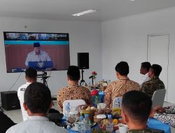 Dandim 0616/Indramayu Bersama Forkopimda Ikuti Peresmian 1.061 Gerai KDKMP oleh Presiden RI