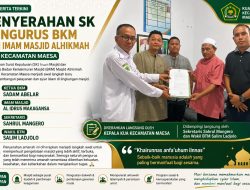 KUA Maesa Serahkan SK Pengurus BKM dan Imam Masjid Alhikmah, Awali Semangat Baru Syiar Islam