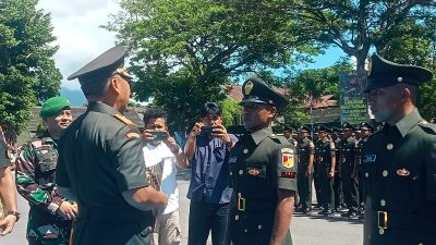 354 PRAJURIT TNI AD LULUS PENDIDIKAN PERTAMA TAMTAMA, PANGDAM XIII/MERDEKA: BEKAL KEKUATAN PERTAHANAN NEGARA