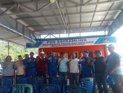 Ditpolairud Polda Sulut Sosialisasikan Pos Satkamling Pesisir di Pulau Lembeh