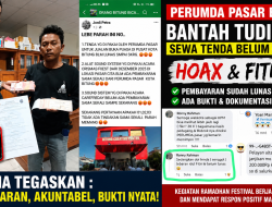 Panitia Ramadhan Festival Perumda Pasar Bitung Tegas Bantah Isu Tunggakan Sewa Tenda, Sebut Informasi Menyesatkan dan Tidak Berdasar
