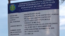 Masyarakat Sambut Antusias Perbaikan Jalan Juntinyuat–Pondoh,Oleh CV ANA LIA Dukung Mobilitas dan Perekonomian Warga