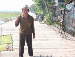 Warga Pondoh Apresiasi CV ANA LIA, Jalan Juntinyuat–Pondoh Kini Dicor Beton Sesuai Harapan Masyarakat