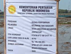 Petani Limbangan Apresiasi Program Ketahanan Pangan, Irigasi Perpompaan Poktan Naga Sari Resmi Dimulai