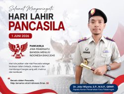 Kantor Pertanahan Kota Pekalongan Mengucapkan Selamat Hari Lahir Pancasila 1 Juni 2026