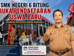 Buka Pendaftaran Tahun Ajaran Baru, SMK Negeri 6 Bitung Perkuat Karakter Siswa lewat Sertifikasi Garuda Pancasila