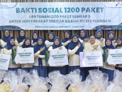 PWP RU VI Balongan Salurkan 1.200 Paket Sembako dan Santuni 150 Anak Yatim pada HUT ke-26