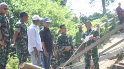 Tim Audit Wasrik Itdam III/Siliwangi Tinjau Pembangunan Jembatan di Wilayah Kodim 0616/Indramayu
