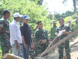 Tim Audit Wasrik Itdam III/Siliwangi Tinjau Pembangunan Jembatan di Wilayah Kodim 0616/Indramayu
