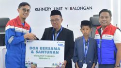 Kilang Balongan Pertamina Patra Niaga Tebar Berkah, Salurkan Santunan Rp50 Juta untuk Anak Yatim dan Disabilitas di Indramayu