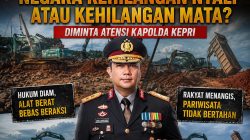 BUKIT DIPANGKAS, LAUT DITIMBUN: TELUK MATA IKAN SAMBAU DIHANCURKAN, PT SRI INDAH BARELANG DIPERTANYAKAN IZINNYA