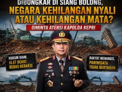 BUKIT DIPANGKAS, LAUT DITIMBUN: TELUK MATA IKAN SAMBAU DIHANCURKAN, PT SRI INDAH BARELANG DIPERTANYAKAN IZINNYA