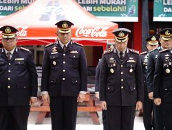 Polda Sulut Gelar Upacara Tabur Bunga Laut Peringati HUT Bhayangkara ke-80