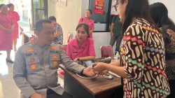 Polres Bitung Laksanakan Donor Darah Massal Sinergi TNI-Polri-Bhayangkari Dukung Stok Darah Kota Bitung
