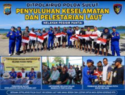 Ditpolairud Polda Sulut Adakan Penyuluhan Keselamatan dan Pelestarian Laut