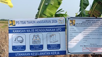 Diduga Dikerjakan Pemborong, Proyek P3-TGAI Rp195 Juta di Desa Sliyeg Jadi Sorotan