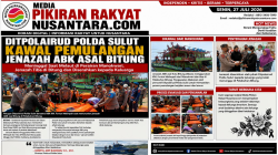 Jenazah ABK Asal Bitung Tiba, Ditpolairud Sulut Beri Pendampingan