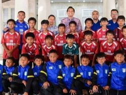 Bupati Lucky Hakim Lepas Kontingen Sepak Bola Muda Indramayu ke Liga Jabar Istimewa 2026