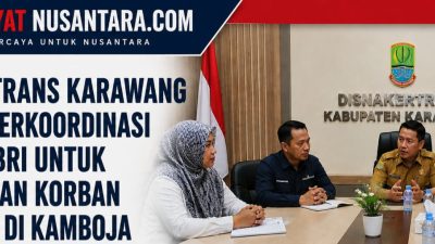 Disnakertrans Karawang Intensif Berkoordinasi dengan KBRI, Upayakan Pemulangan Korban Dugaan Online Scamming di Kamboja