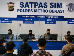 Pelayanan Satpas SIM Polres Metro Bekasi Dapat Apresiasi, Proses Cepat, Ramah, dan Transparan