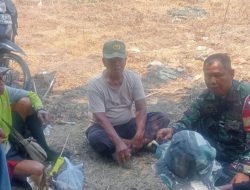Babinsa Koramil 1601/Indramayu Pererat Silaturahmi dengan Warga Desa Sukareja Melalui Komsos