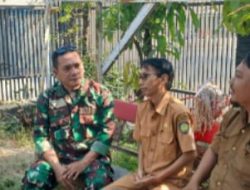 Babinsa Koramil 1605/Sukagumiwang Perkuat Sinergi Melalui Komsos Bersama Pamong Desa Sukawera