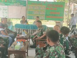 Perkuat Sinergitas TNI-Polri, Kapolsek Sukagumiwang Silaturahmi ke Koramil 1605/Sukagumiwang